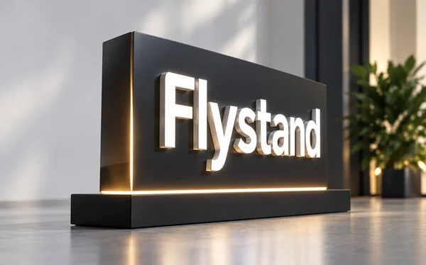 Световая вывеска Flystand